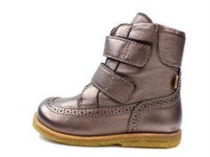 Bisgaard winter boots stone with velcro and TEX